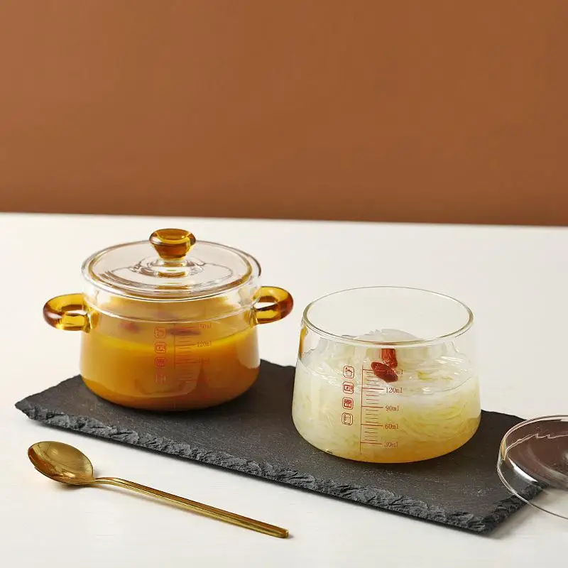 Transparent High Borosilicate Glass Steamed Egg Bowl Baby Auxiliary Food Steamed Egg Pudding Bowl Home Use Double Boiler Bowl
Transparent High Borosilicate Glass Steamed Egg Bowl Baby Auxiliary Food Steamed Egg Pudding Bowl Home Use Double Boiler Bowl