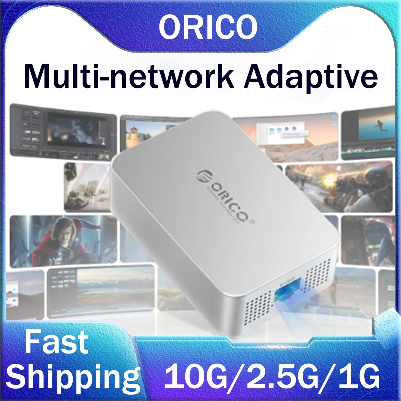 ORICO 10G Gigabit Network Card Совместимая 2.5G 1G Thunderbolt 3/4 USB4 Беспроводная сетевая карта для компьютера Apple Laptop PC Mac
ORICO 10G Gigabit Network Card Совместимая 2.5G 1G Thunderbolt 3/4 USB4 Беспроводная сетевая карта для компьютера Apple Laptop PC Mac