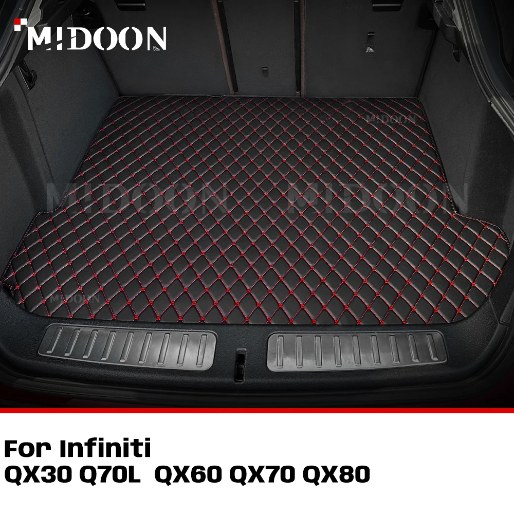 For Infiniti QX30 Q70L QX60 QX70 QX80 Custom Car Trunk Mat Anti-dirty Pad Protective Pad Cargo Liner Auto Interior Accessories
For Infiniti QX30 Q70L QX60 QX70 QX80 Custom Car Trunk Mat Anti-dirty Pad Protective Pad Cargo Liner Auto Interior Accessories