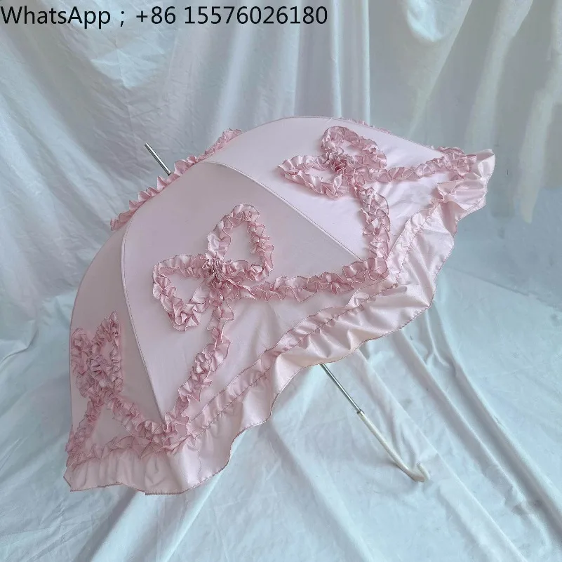 Bow Sweet Cla Birdcage Umbrella Lo Umbrella Lolita Flower Marriage Original Girl Heart Princess Umbrella
Bow Sweet Cla Birdcage Umbrella Lo Umbrella Lolita Flower Marriage Original Girl Heart Princess Umbrella