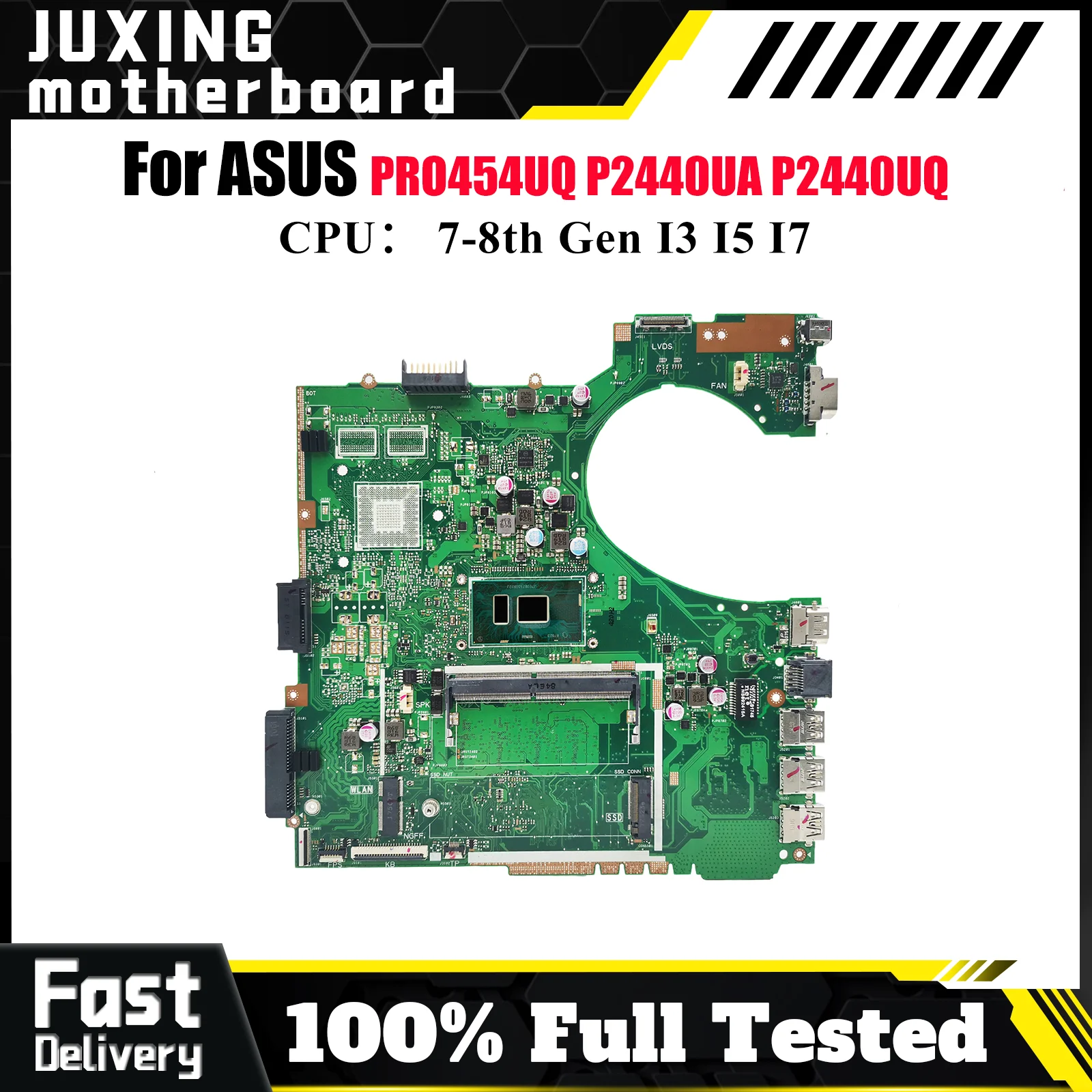 P2440UA Материнская плата для ноутбука ASUS ProArt P2440U P2440UF PRO454UQ P2440UQ P2440UA Материнская плата с процессором I3 I5 I7 100% tests OK stk
P2440UA Материнская плата для ноутбука ASUS ProArt P2440U P2440UF PRO454UQ P2440UQ P2440UA Материнская плата с процессором I3 I5 I7 100% tests OK stk