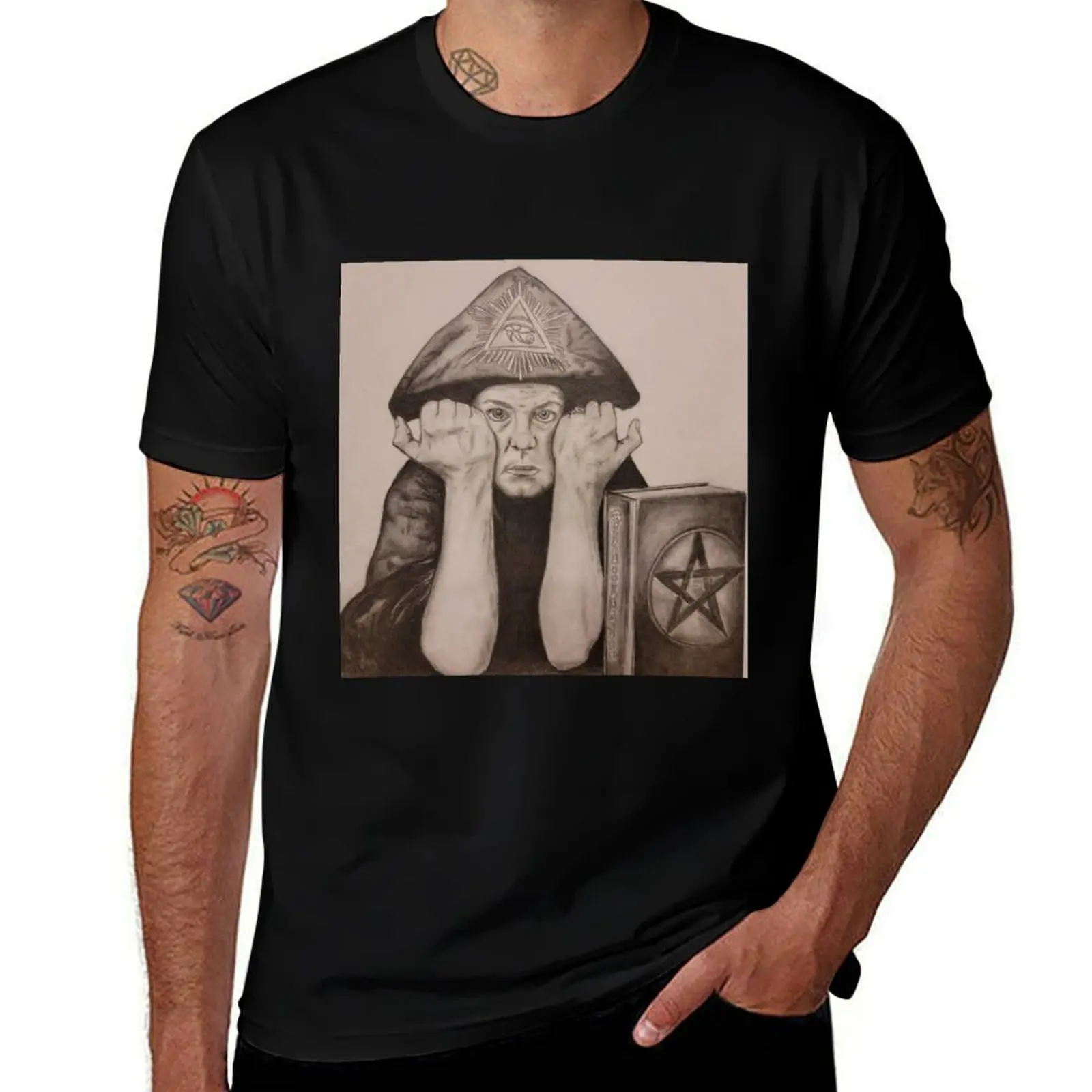 Aleister Crowley T-Shirt Plus Size Simple Casual Top
Aleister Crowley T-Shirt Plus Size Simple Casual Top