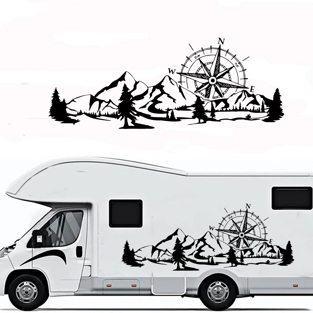 Compass Mountain Camper Rv Van Truck Car Sticker Decal Tree Forest Wildlife Landscape Woodland Caravan Motorhome Vinyl Travel
Compass Mountain Camper Rv Van Truck Car Sticker Decal Tree Forest Wildlife Landscape Woodland Caravan Motorhome Vinyl Travel