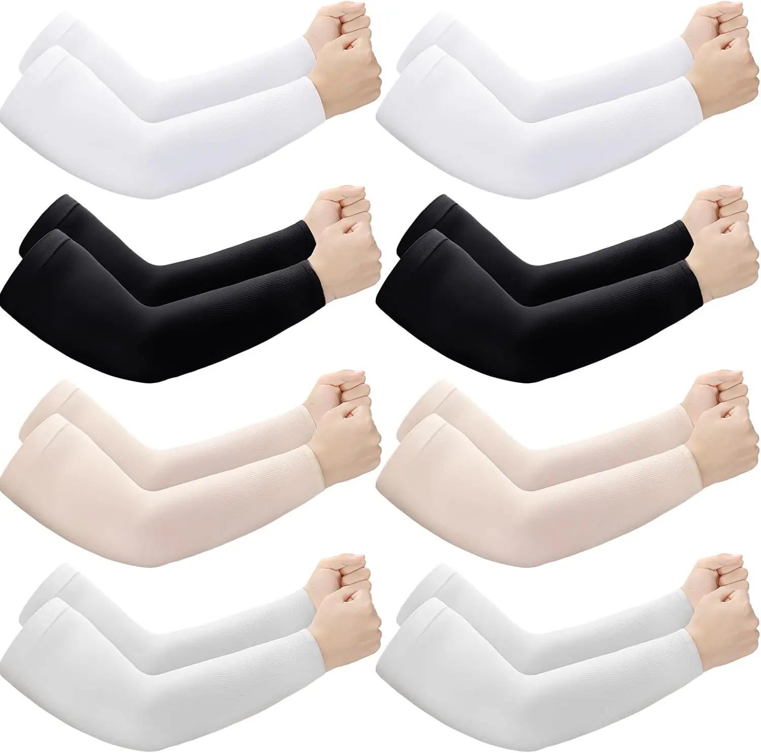 8 Pairs Elderly Skin Protector Sleeves for Bruise Abrasion Prevention
8 Pairs Elderly Skin Protector Sleeves for Bruise Abrasion Prevention