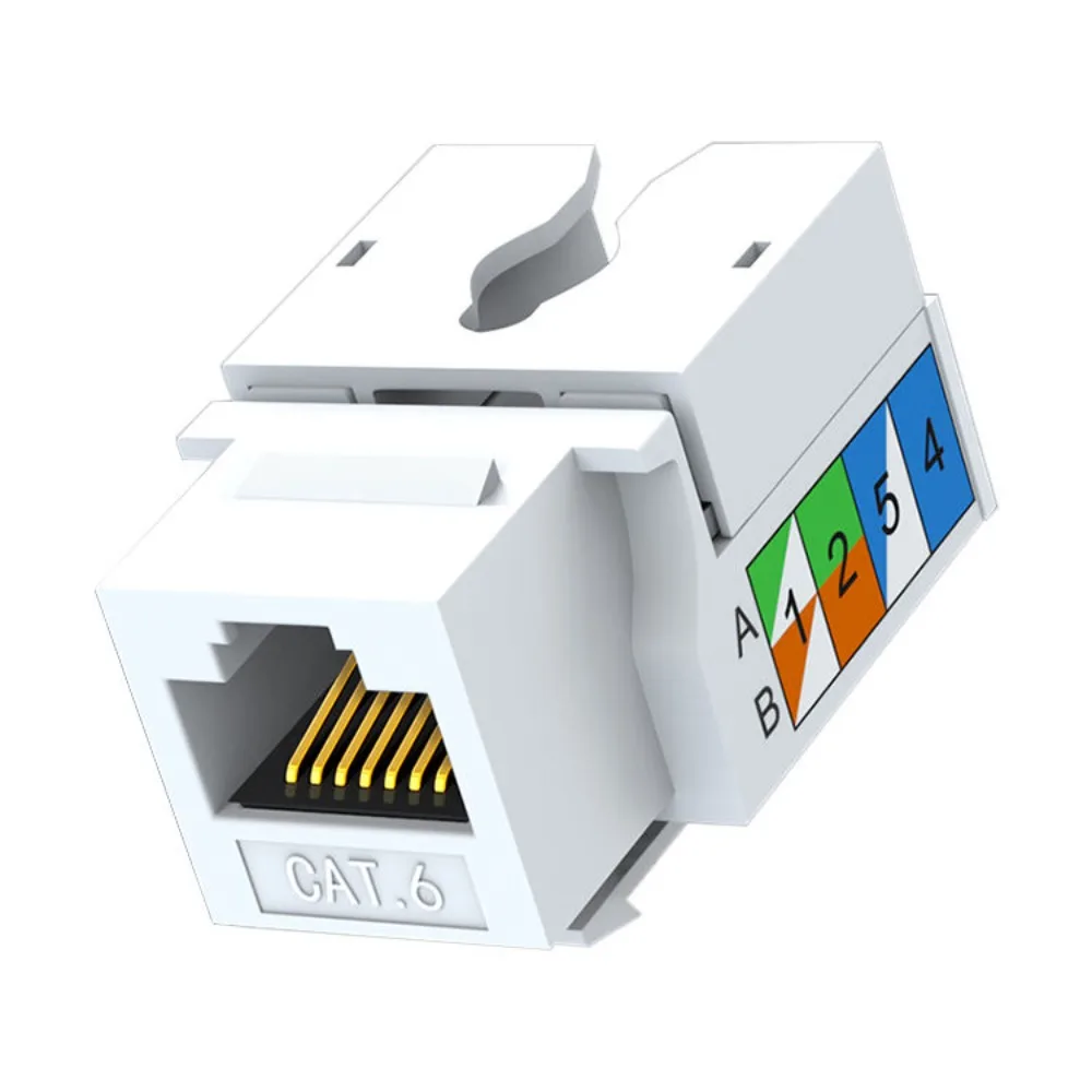 10PCS 90 Degree Cat6 Keystone Jack Ethernet Punch Down Wall Network Module Adapter Coupler Compatible Cat5 Cat5e Cat6 Lan Socket
10PCS 90 Degree Cat6 Keystone Jack Ethernet Punch Down Wall Network Module Adapter Coupler Compatible Cat5 Cat5e Cat6 Lan Socket