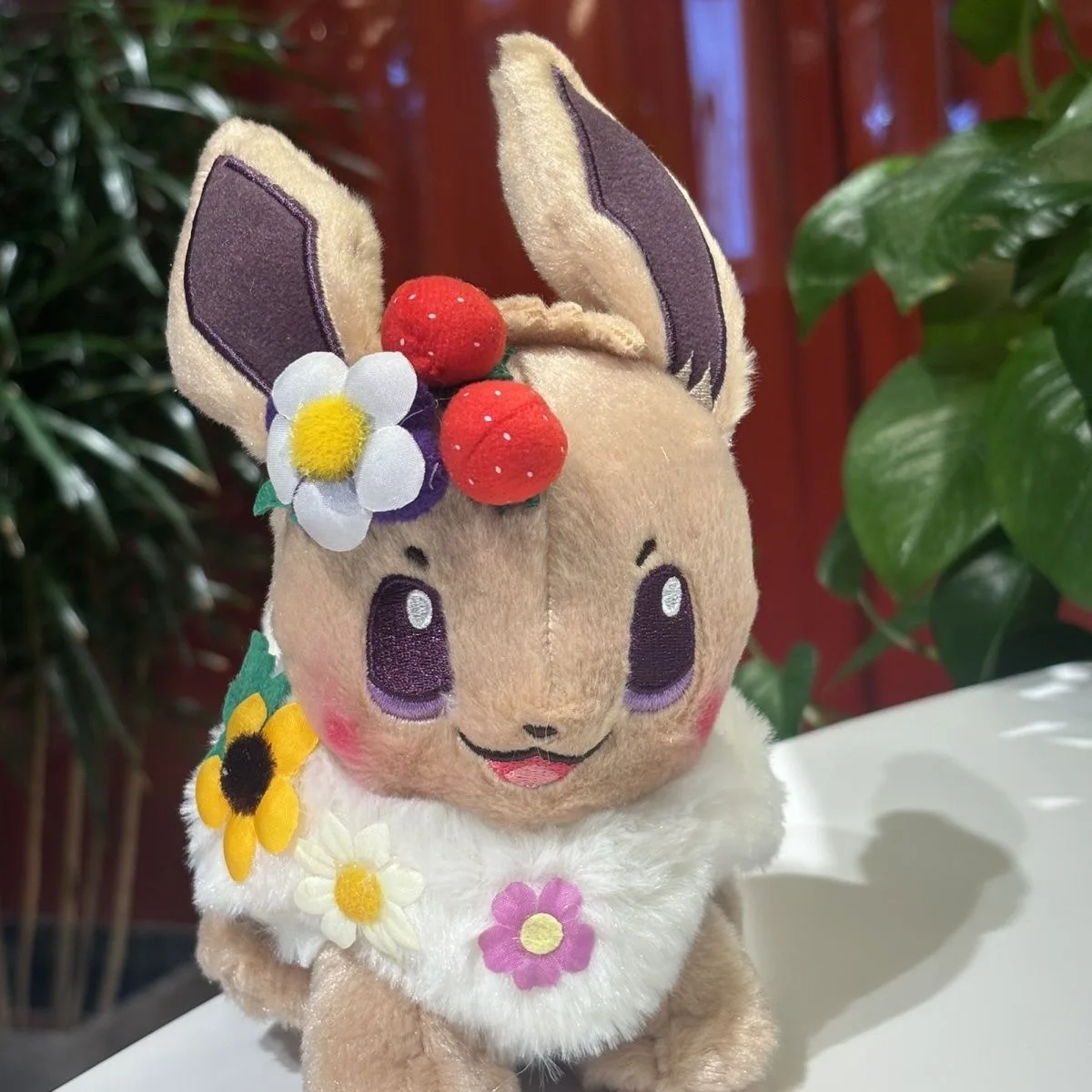 Pokemon Eevee Soft Plush Filling Animal Limited Edition Flower Design Plush Toys Bed Pillow Decoration Children's Easter Gift
Pokemon Eevee Soft Plush Filling Animal Limited Edition Flower Design Plush Toys Bed Pillow Decoration Children's Easter Gift