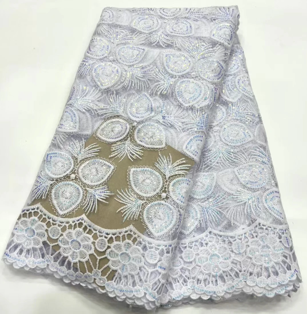 African Sequins Lace Fabric 2023 High Quality Nigerian Embroidery Tulle Milk Silk French Lace Fabric For Wedding Dress LHD23132
African Sequins Lace Fabric 2023 High Quality Nigerian Embroidery Tulle Milk Silk French Lace Fabric For Wedding Dress LHD23132