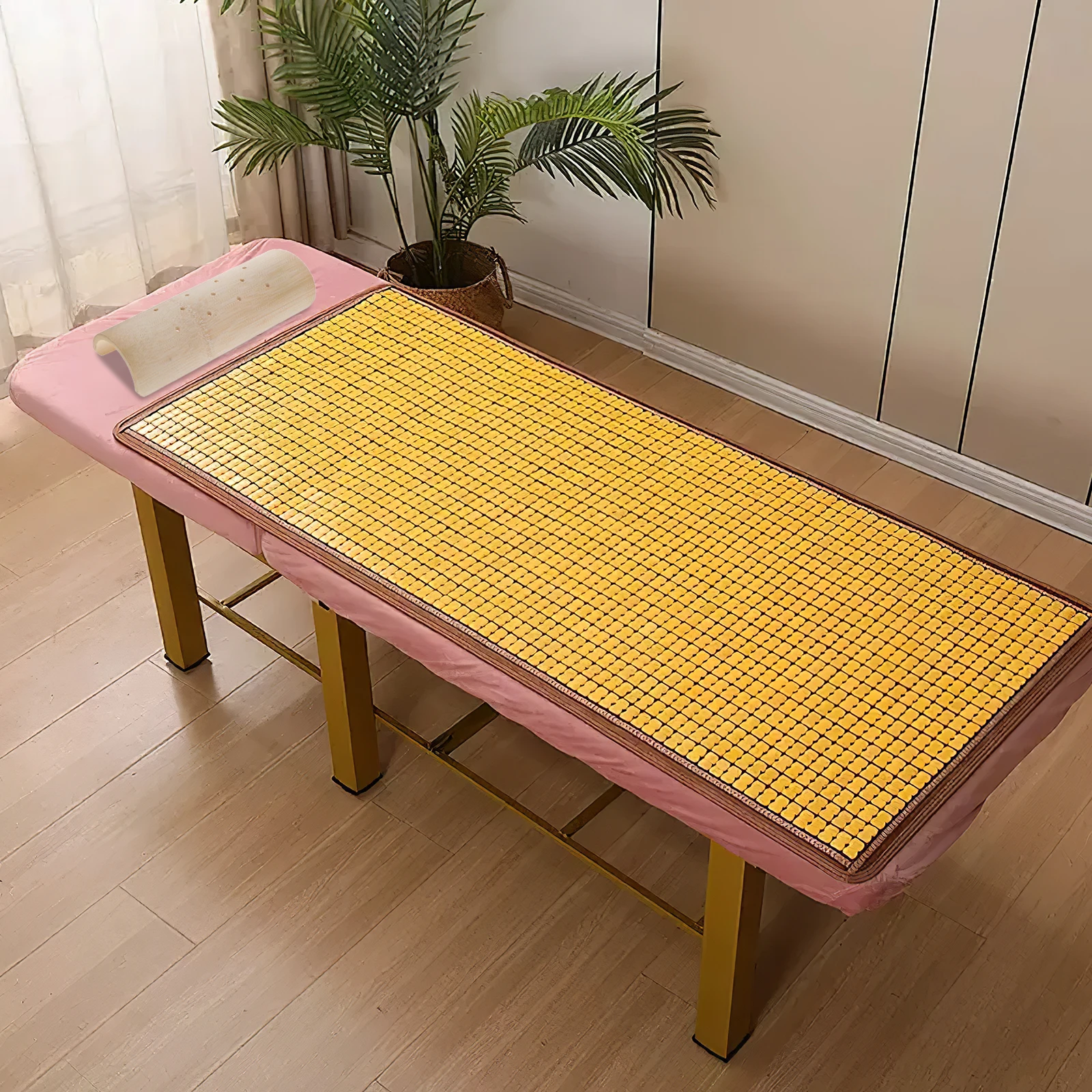 2Pcs Bamboo Sauna Neck Pillow Hollow Design Ergonomic Semicircular Support for Steam Room Bath Relaxation Reusable Lightweight
2Pcs Bamboo Sauna Neck Pillow Hollow Design Ergonomic Semicircular Support for Steam Room Bath Relaxation Reusable Lightweight