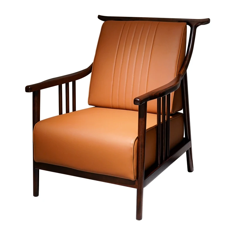 1Modern new Chinese ebony all solid wood living room chair living room balcony single leisure soft bag chair
1Modern new Chinese ebony all solid wood living room chair living room balcony single leisure soft bag chair