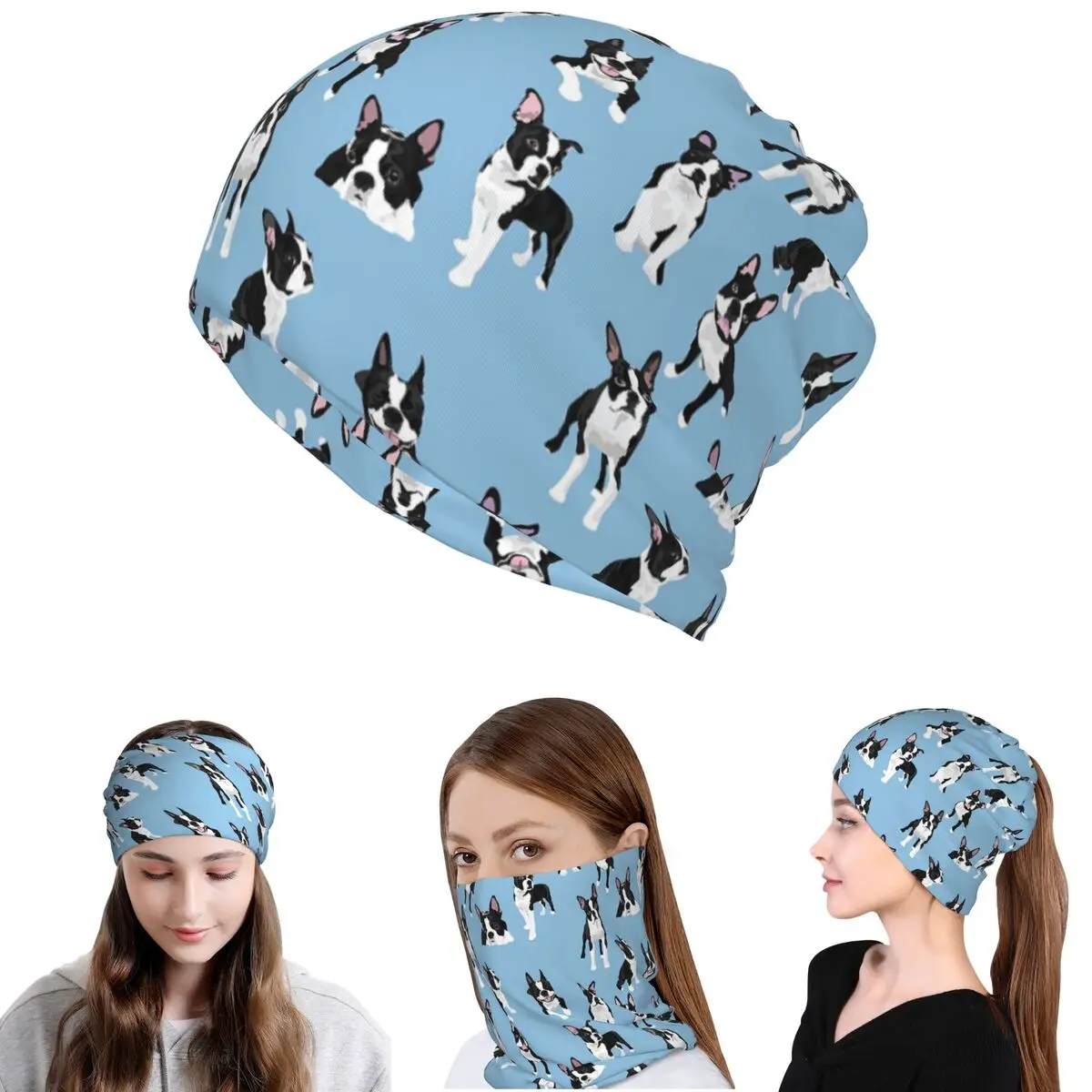 Boston Terrier Cute Dog Bandana Neck Cover Face Scarf Warm Face Mask Beanies Hat for Men Women Adult Windproof
Boston Terrier Cute Dog Bandana Neck Cover Face Scarf Warm Face Mask Beanies Hat for Men Women Adult Windproof