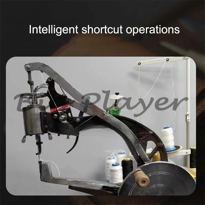 220V 400W Electric Hand Cranked Dual-purpose Side Sewing Shoe Repair Machine Thick Material Side Sewing Special Sewing Machine
220V 400W Electric Hand Cranked Dual-purpose Side Sewing Shoe Repair Machine Thick Material Side Sewing Special Sewing Machine