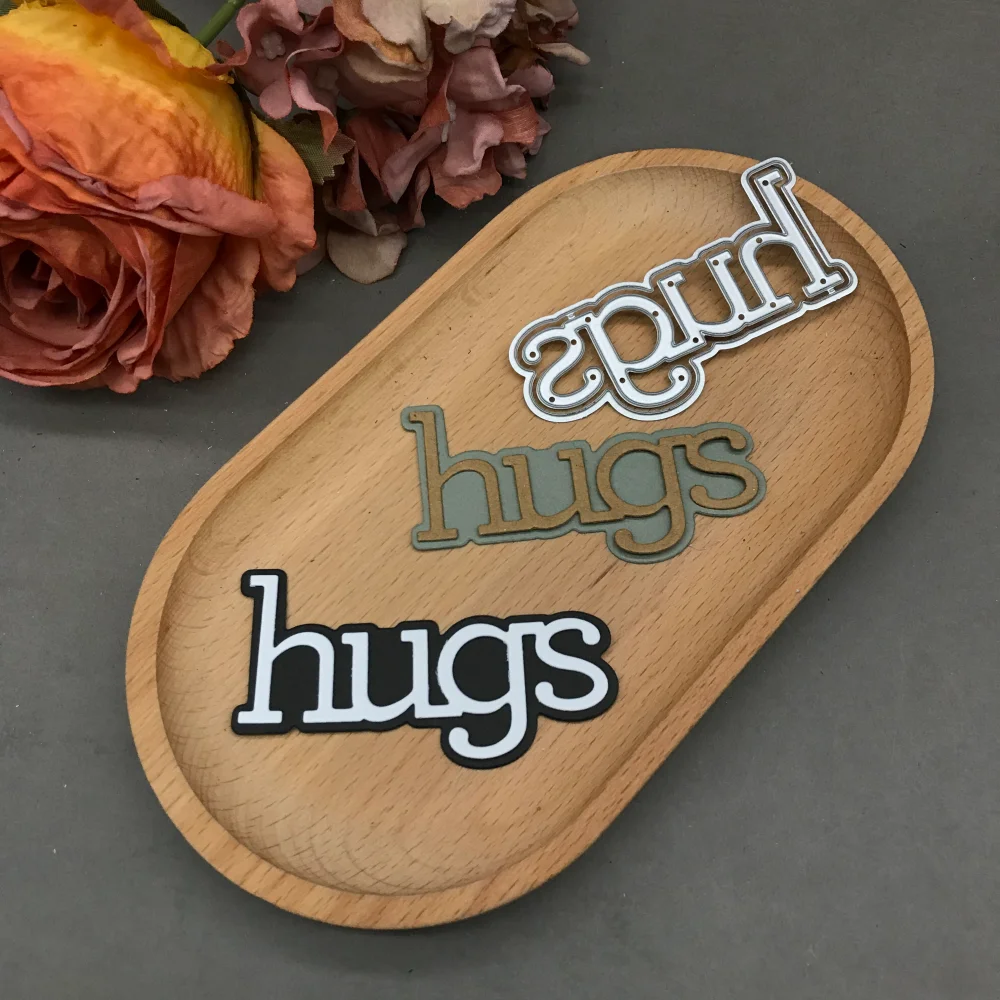 1pcs metal cutting dies cut die mold Hugs Letter Scrapbook paper craft blade punch stencils dies
1pcs metal cutting dies cut die mold Hugs Letter Scrapbook paper craft blade punch stencils dies