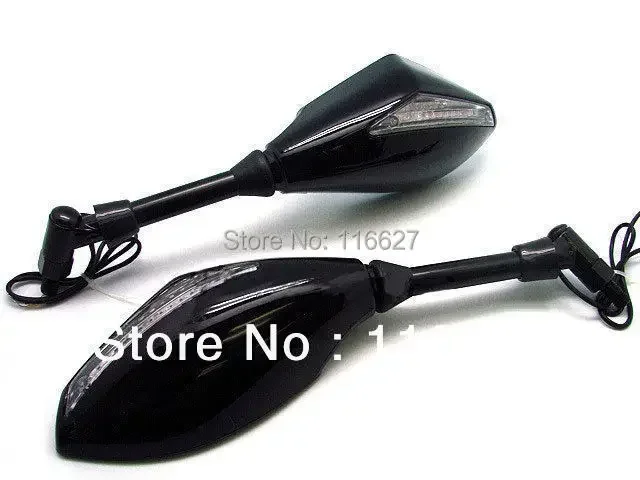 For Suzuki SV650 SV1000 SV 650 1000 GSF street Bike Cruiser Black Integrated LED Turn Signal Mirrors
For Suzuki SV650 SV1000 SV 650 1000 GSF street Bike Cruiser Black Integrated LED Turn Signal Mirrors