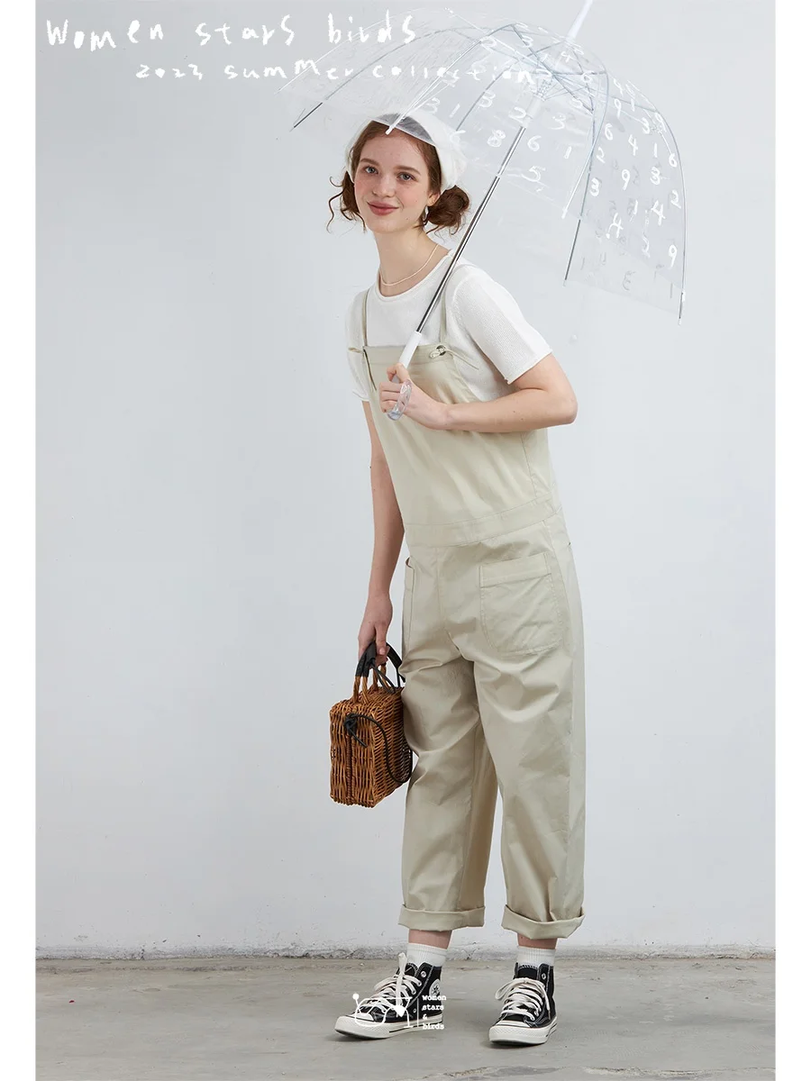 Винтажные женские комбинезоны с высокой талией, повседневные брюки с принтом звезд и птиц, удобные, из смесового хлопка, укороченные, с карманами
Винтажные женские комбинезоны с высокой талией, повседневные брюки с принтом звезд и птиц, удобные, из смесового хлопка, укороченные, с карманами