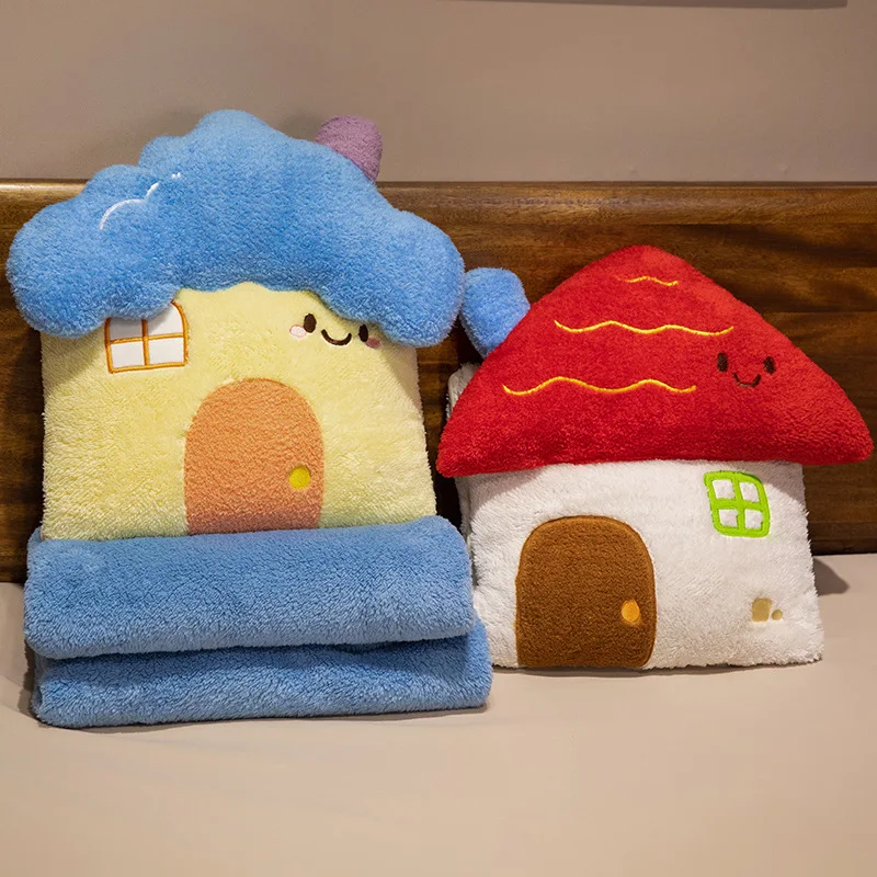 Cartoon House Plush Pillow Blanket Flannel Student Office Napping Blanket Cute Baby Blanket Dormitory Plush Blanket Gift
Cartoon House Plush Pillow Blanket Flannel Student Office Napping Blanket Cute Baby Blanket Dormitory Plush Blanket Gift