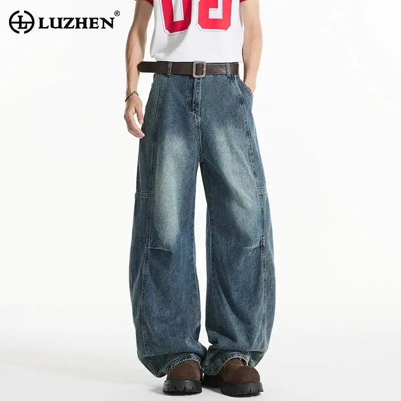 LUZHEN Loose Fashion Gradient Washed 2026 Straight Jeans New Men's High Quality Elegant Handsome Casual Denim Pants Male JY7581
LUZHEN Loose Fashion Gradient Washed 2026 Straight Jeans New Men's High Quality Elegant Handsome Casual Denim Pants Male JY7581