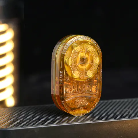 PEI Shark Ritmico Meccanico Fidget Slider EDC Agitarsi Giocattoli Scrivania da Ufficio Giocattoli Ansia Alleviare Lo Stress Giocattoli Regali per Adulti