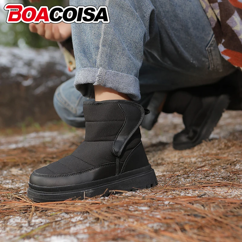 Winter Kids Snow Boots Shoes Anti-Slip Casual For Children Waterproofb Thicken Boys Girls Cotton Sneakers bota infantil menina
Winter Kids Snow Boots Shoes Anti-Slip Casual For Children Waterproofb Thicken Boys Girls Cotton Sneakers bota infantil menina