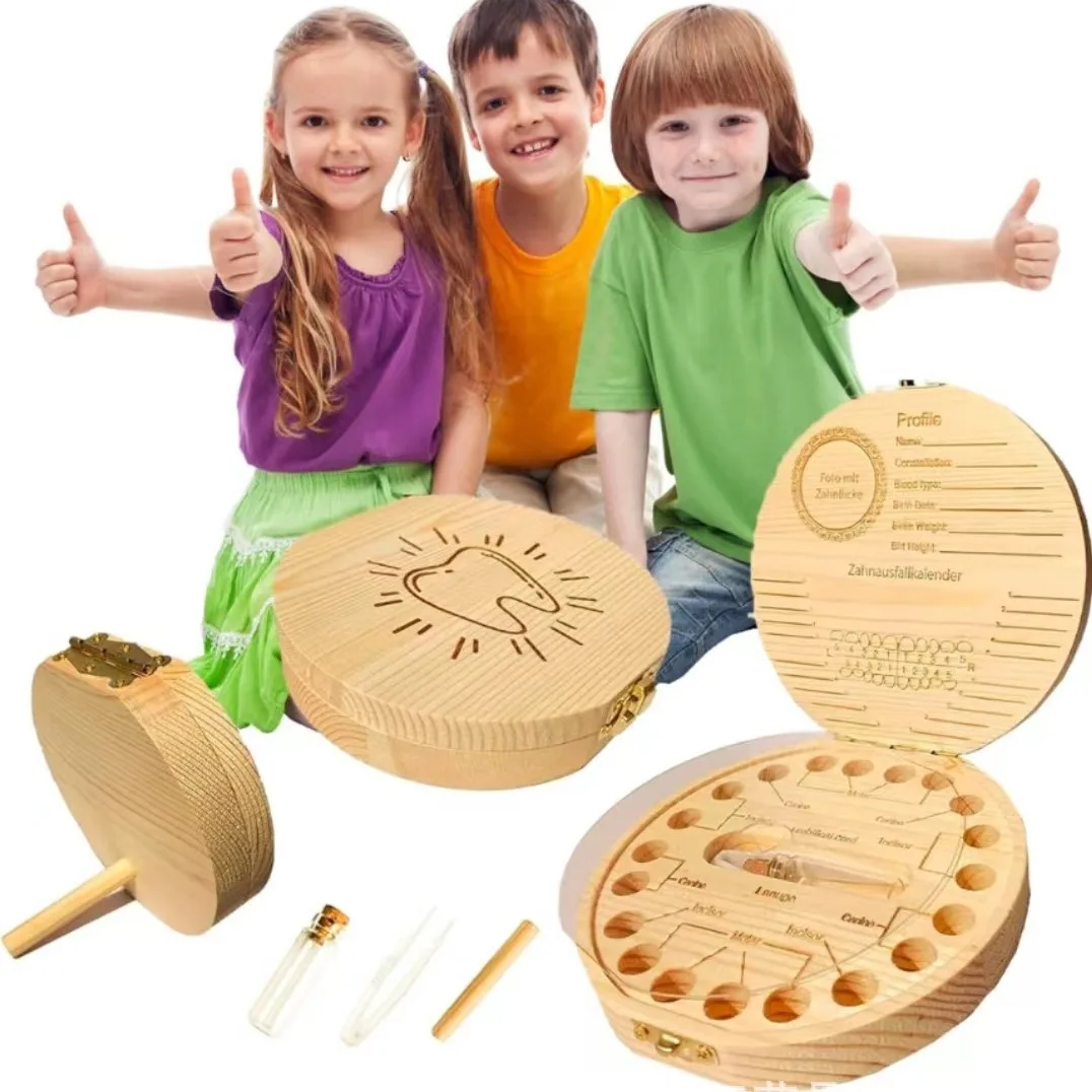 1pc-Baby Tooth Box Spanish Wooden Kids Milk Teeth Organizer Storage Boys Girls Baby Souvenirs Gifts Keepsakes
1pc-Baby Tooth Box Spanish Wooden Kids Milk Teeth Organizer Storage Boys Girls Baby Souvenirs Gifts Keepsakes