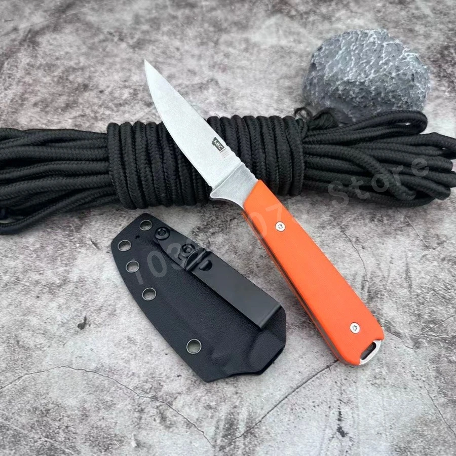 High-hardness Fixed Blade Knife 2.99-inch 8Cr13Mov Steel Blade G10 Handle Durable Outdoor Camping Hiking Fishing Knife
High-hardness Fixed Blade Knife 2.99-inch 8Cr13Mov Steel Blade G10 Handle Durable Outdoor Camping Hiking Fishing Knife
