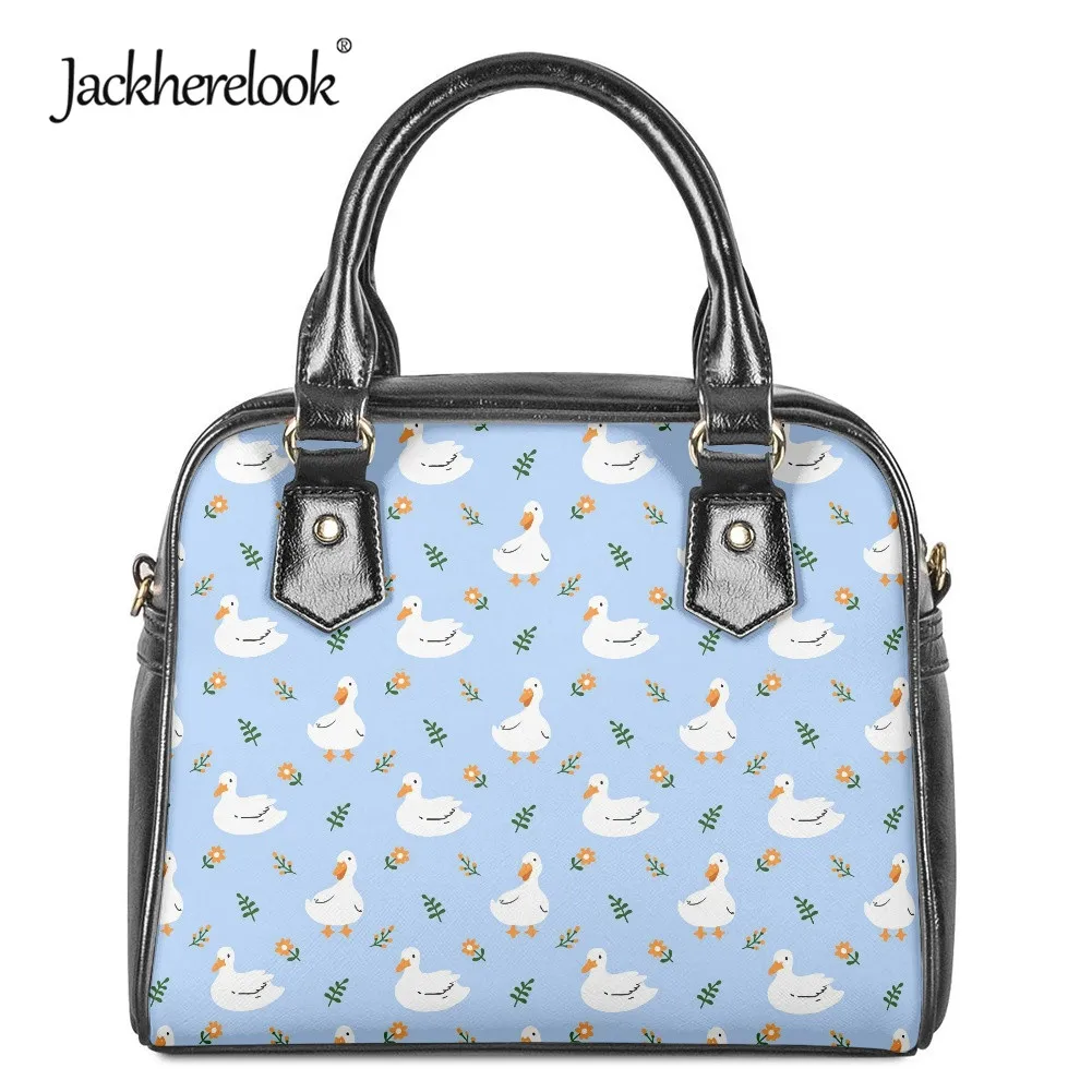 Jackherelook Cute Duck Animal Print Luxury PU Leather Handbag for Women Purse Female Crossbody Bag Womens Messenger Bags 2022
Jackherelook Cute Duck Animal Print Luxury PU Leather Handbag for Women Purse Female Crossbody Bag Womens Messenger Bags 2022