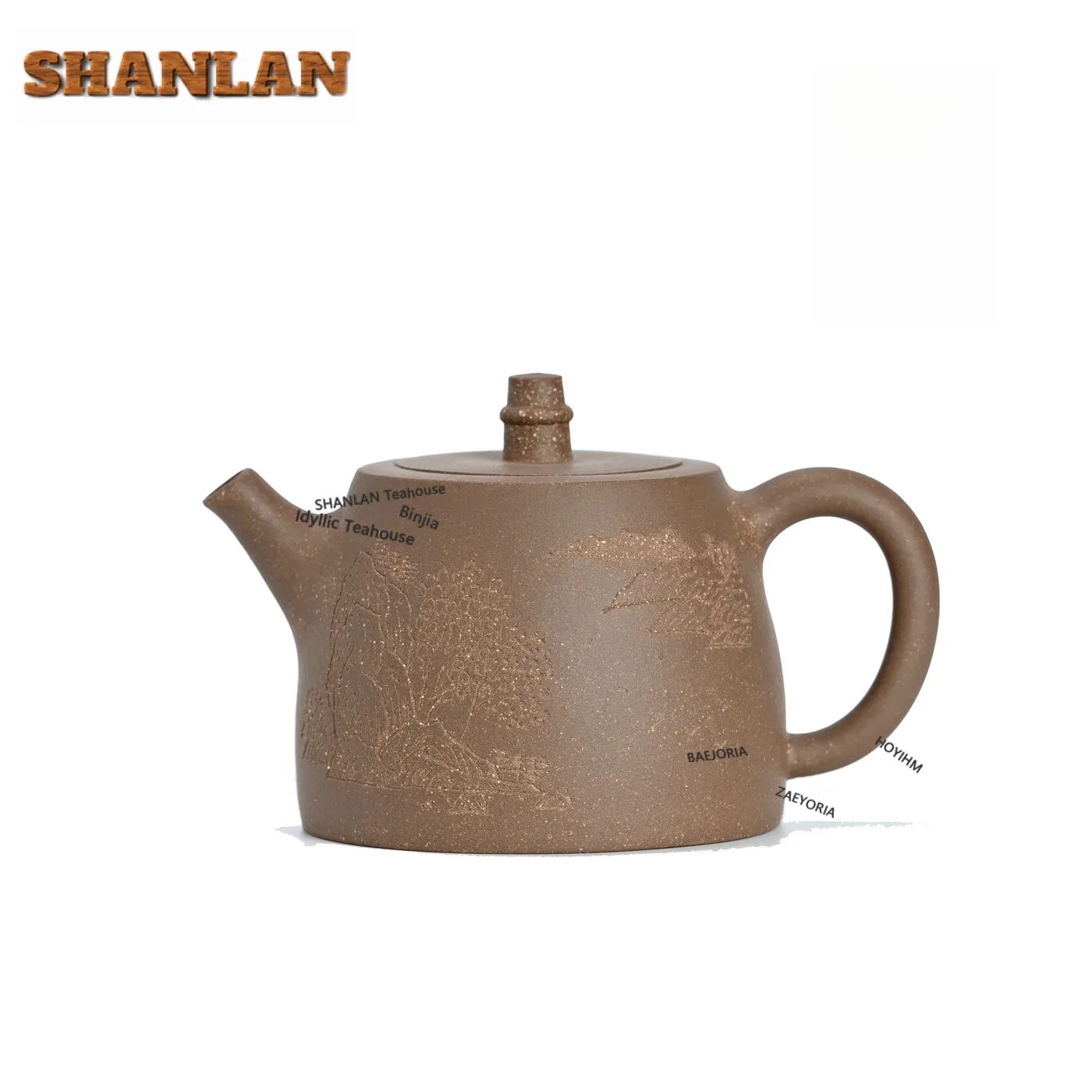 440ml Aesthetic Yixing Purple Clay Teapots Handmade Landscape Pot Raw Ore Section Hanze Mud Tea Soaking Kettle Zisha Tea Set
440ml Aesthetic Yixing Purple Clay Teapots Handmade Landscape Pot Raw Ore Section Hanze Mud Tea Soaking Kettle Zisha Tea Set