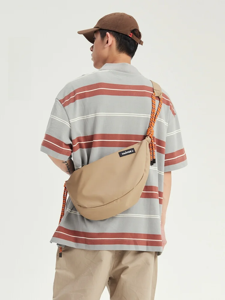 VAOPER Dumpling Shape Sports Shoulder Bag Unisex Large Capacity Crossbody Bag for Commuting Leisure Zipper Closure Polyester
VAOPER Dumpling Shape Sports Shoulder Bag Unisex Large Capacity Crossbody Bag for Commuting Leisure Zipper Closure Polyester
