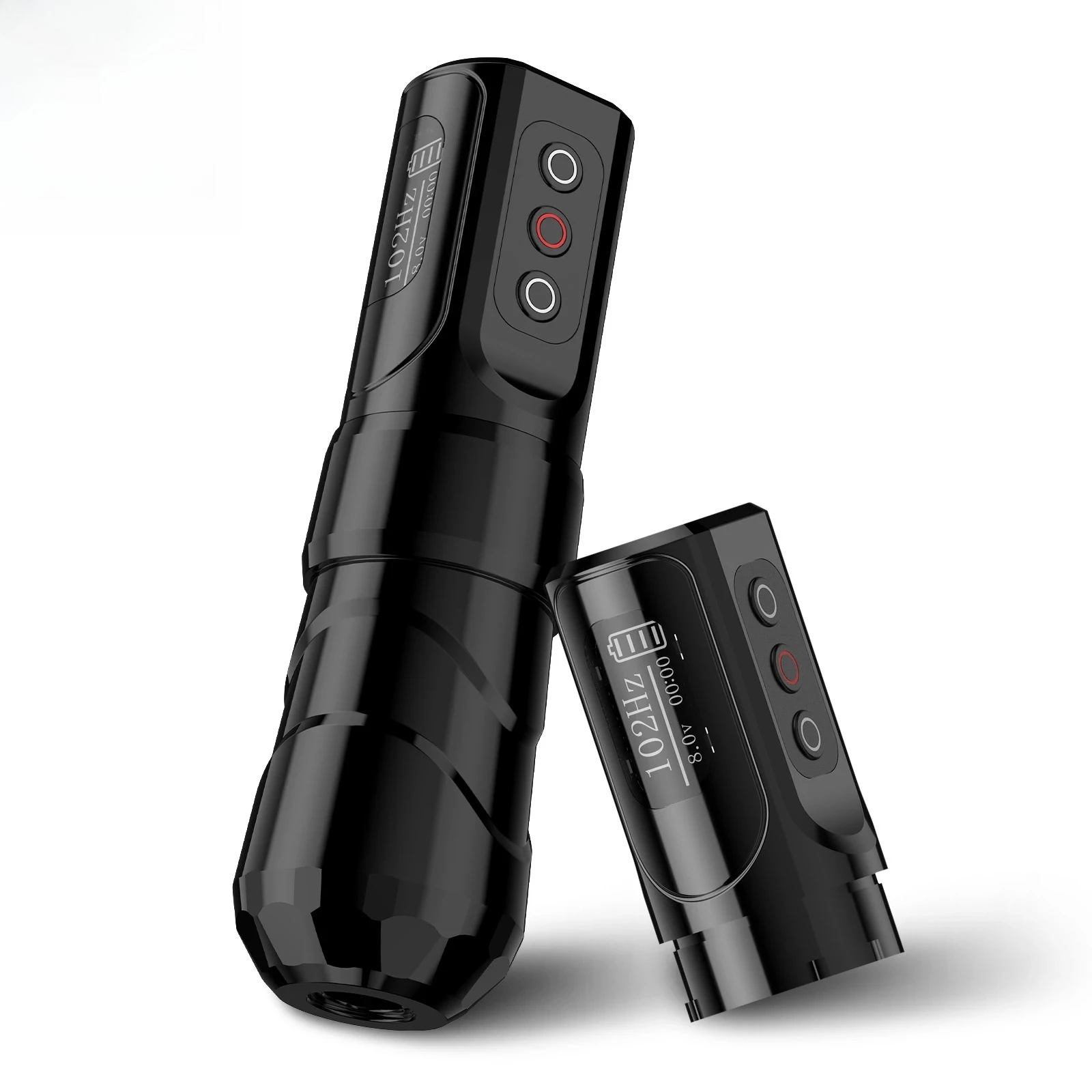 Беспроводная тату-машинка с роторным механизмом, безколлекторным мотором, аккумулятором емкостью 2400 мАч и LED-дисплеем для тату-мастеров
Беспроводная тату-машинка с роторным механизмом, безколлекторным мотором, аккумулятором емкостью 2400 мАч и LED-дисплеем для тату-мастеров