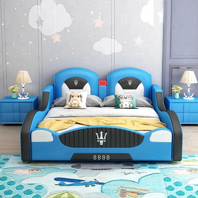 Wood Modern Bed Bases Kids Frames Aesthetic Boys Twin King Car Bed Luxury Children Design Letto Matrimoniale Bedroom Furniture
Wood Modern Bed Bases Kids Frames Aesthetic Boys Twin King Car Bed Luxury Children Design Letto Matrimoniale Bedroom Furniture