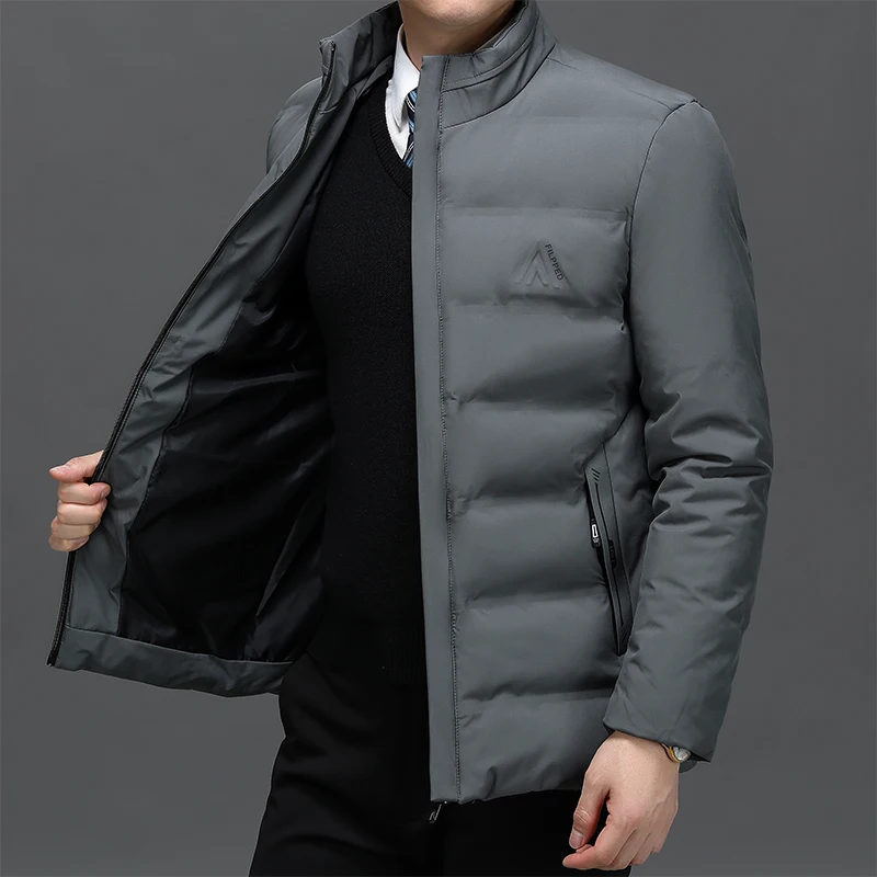 Solid Color Warm Jacket Autumn Winter New Men's Brand Padded Jacket New Outdoor Hiking Warmth Casual Men's Fashion Trend Parkas
Solid Color Warm Jacket Autumn Winter New Men's Brand Padded Jacket New Outdoor Hiking Warmth Casual Men's Fashion Trend Parkas