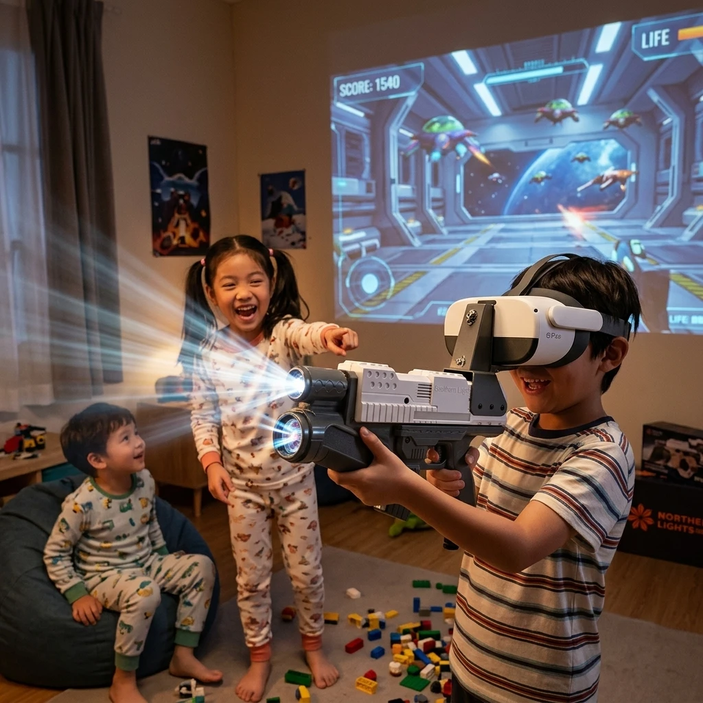 Immersive 9D VR Battle Arcade Game Machine Virtual Reality Shooter for Home Game Room
Immersive 9D VR Battle Arcade Game Machine Virtual Reality Shooter for Home Game Room