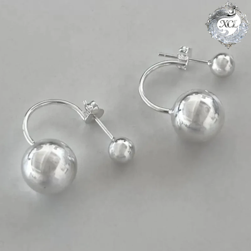 Серьги-гвоздики XCL из стерлингового серебра 925 пробы в форме круглого телефона, модные, уникальные, эффектные украшения для женщин, подарок на вечеринку
Серьги-гвоздики XCL из стерлингового серебра 925 пробы в форме круглого телефона, модные, уникальные, эффектные украшения для женщин, подарок на вечеринку