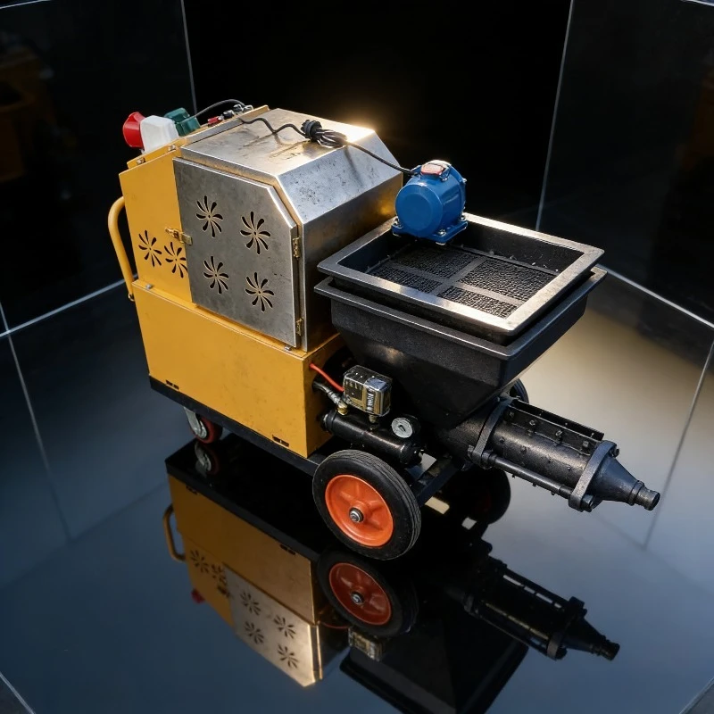 China Manufacturer Automatic Sand Wall Putty Mortar Spraying Machine with Electric Motor
China Manufacturer Automatic Sand Wall Putty Mortar Spraying Machine with Electric Motor