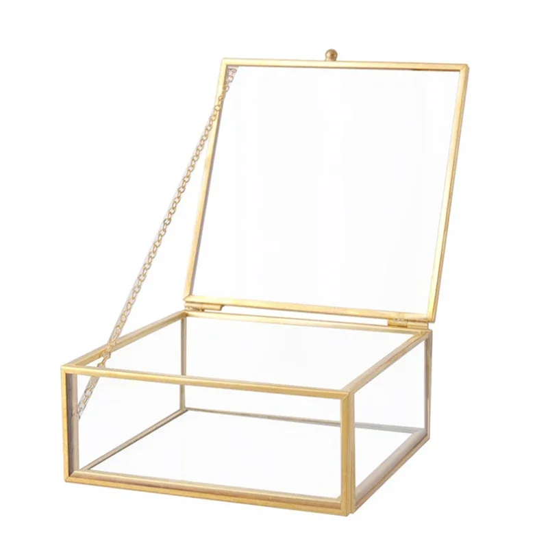 Hexagon Transparent Glass Jewelry Box Wedding Ring Box Geometric Clear Glass Jewelry Organizer Holder Tabletop Container Desk
Hexagon Transparent Glass Jewelry Box Wedding Ring Box Geometric Clear Glass Jewelry Organizer Holder Tabletop Container Desk