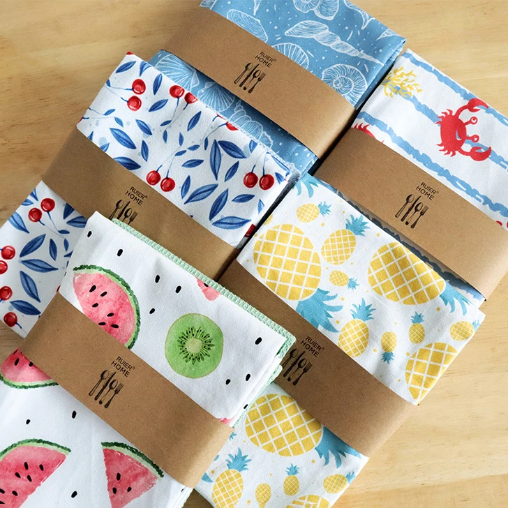 European Style Pure Cotton Kitchen Towels Multi-Purpose Dishcloths Dining Mat Cloth Dishwashing Towels Tea Towel Pad Cloth 2-...
European Style Pure Cotton Kitchen Towels Multi-Purpose Dishcloths Dining Mat Cloth Dishwashing Towels Tea Towel Pad Cloth 2-...