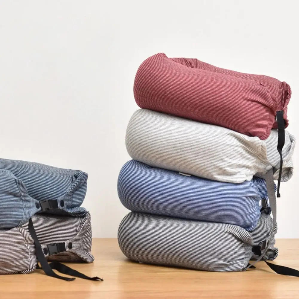 U Shaped Travel Neck Pillow Japanese Style Foam Particles Bendable Roll Pillow Buckle Design Soft Sleep Neck Support Train
U Shaped Travel Neck Pillow Japanese Style Foam Particles Bendable Roll Pillow Buckle Design Soft Sleep Neck Support Train