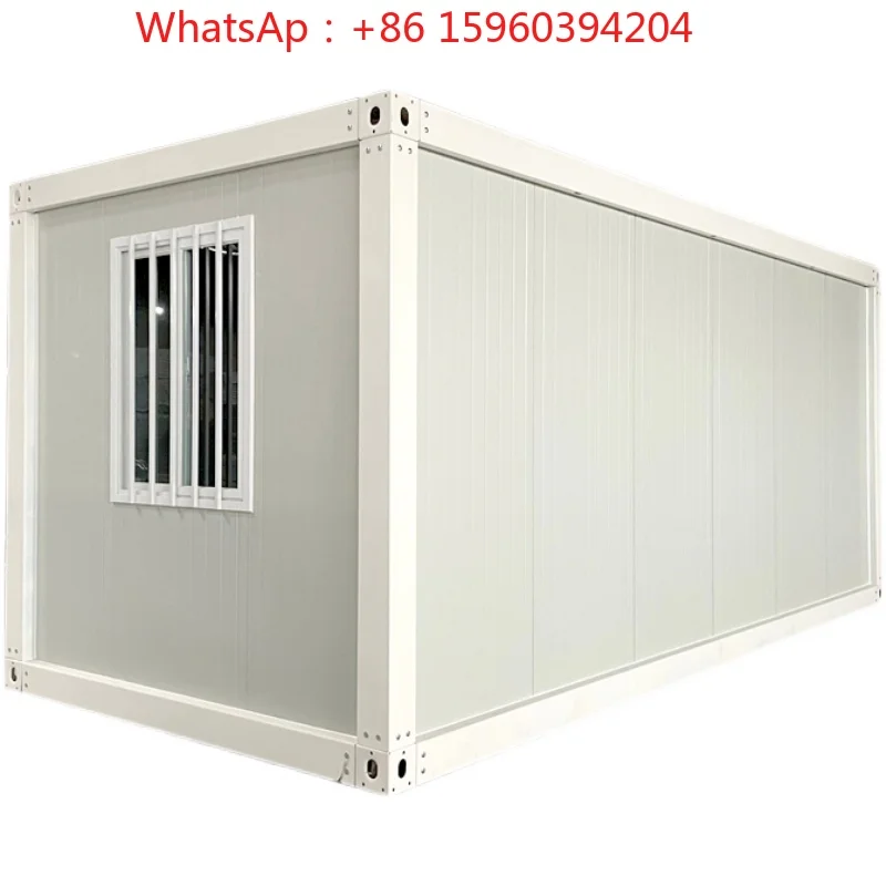 Factory construction site residential container mobile house movable room rock wool board color steel plate simple installation
Factory construction site residential container mobile house movable room rock wool board color steel plate simple installation