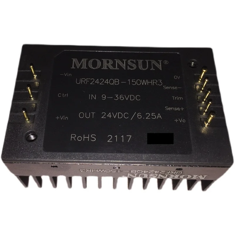 URF2424QB-150WFR 3 высококачественный модуль питания постоянного тока 150 Вт 9-36 в вход к 24V6.25A
URF2424QB-150WFR 3 высококачественный модуль питания постоянного тока 150 Вт 9-36 в вход к 24V6.25A