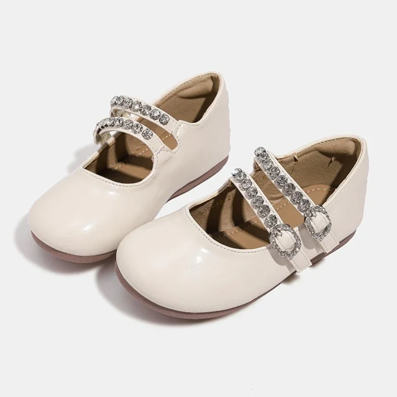 Весенняя детская кожаная обувь 2024, модная обувь принцессы для девочек с круглым носком, повседневная детская обувь с мягкой подошвой для танцев 
Весенняя детская кожаная обувь 2024, модная обувь принцессы для девочек с круглым носком, повседневная детская обувь с мягкой подошвой для танцев