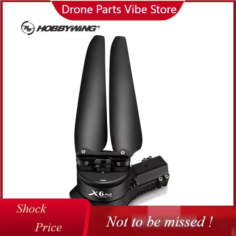 DPHobbywing Original XRotor X6 PLUS Motor Power System Combo 2480 Foldable Propeller 80A ESC for Agriculture UAV Drone Accessoti
DPHobbywing Original XRotor X6 PLUS Motor Power System Combo 2480 Foldable Propeller 80A ESC for Agriculture UAV Drone Accessoti