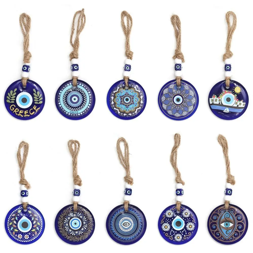 Blue Eye Lucky Eye Keychain Turkey Glass Bead Lucky Eye Pendant Decoration Tassel Pendant Car Hanging Charm Keyring
Blue Eye Lucky Eye Keychain Turkey Glass Bead Lucky Eye Pendant Decoration Tassel Pendant Car Hanging Charm Keyring