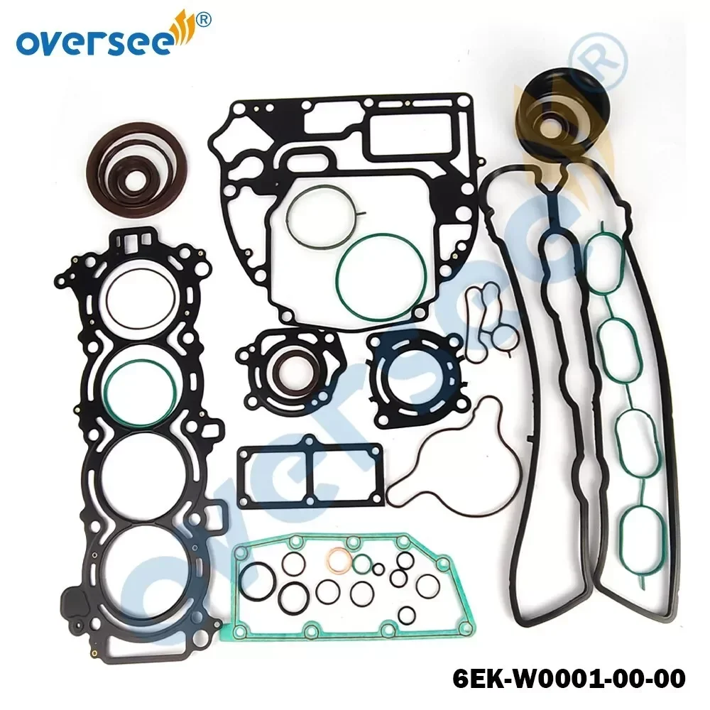 Oversee 6EK-W0001-00-00 Powerhead Head Gasket Kit For Yamaha Outboard 2T 115-130HP Motor Boat Enfgine Parts
Oversee 6EK-W0001-00-00 Powerhead Head Gasket Kit For Yamaha Outboard 2T 115-130HP Motor Boat Enfgine Parts