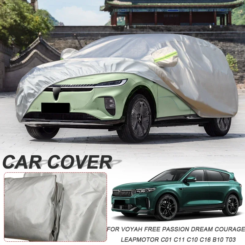 Car 210T Polyester Cover For LEAPMOTOR B10 C01 C11 C10 C16 T03 VOYAH COURAGE DREAM FREE PASSION Waterproof Anti-UV Dustproof Mat
Car 210T Polyester Cover For LEAPMOTOR B10 C01 C11 C10 C16 T03 VOYAH COURAGE DREAM FREE PASSION Waterproof Anti-UV Dustproof Mat