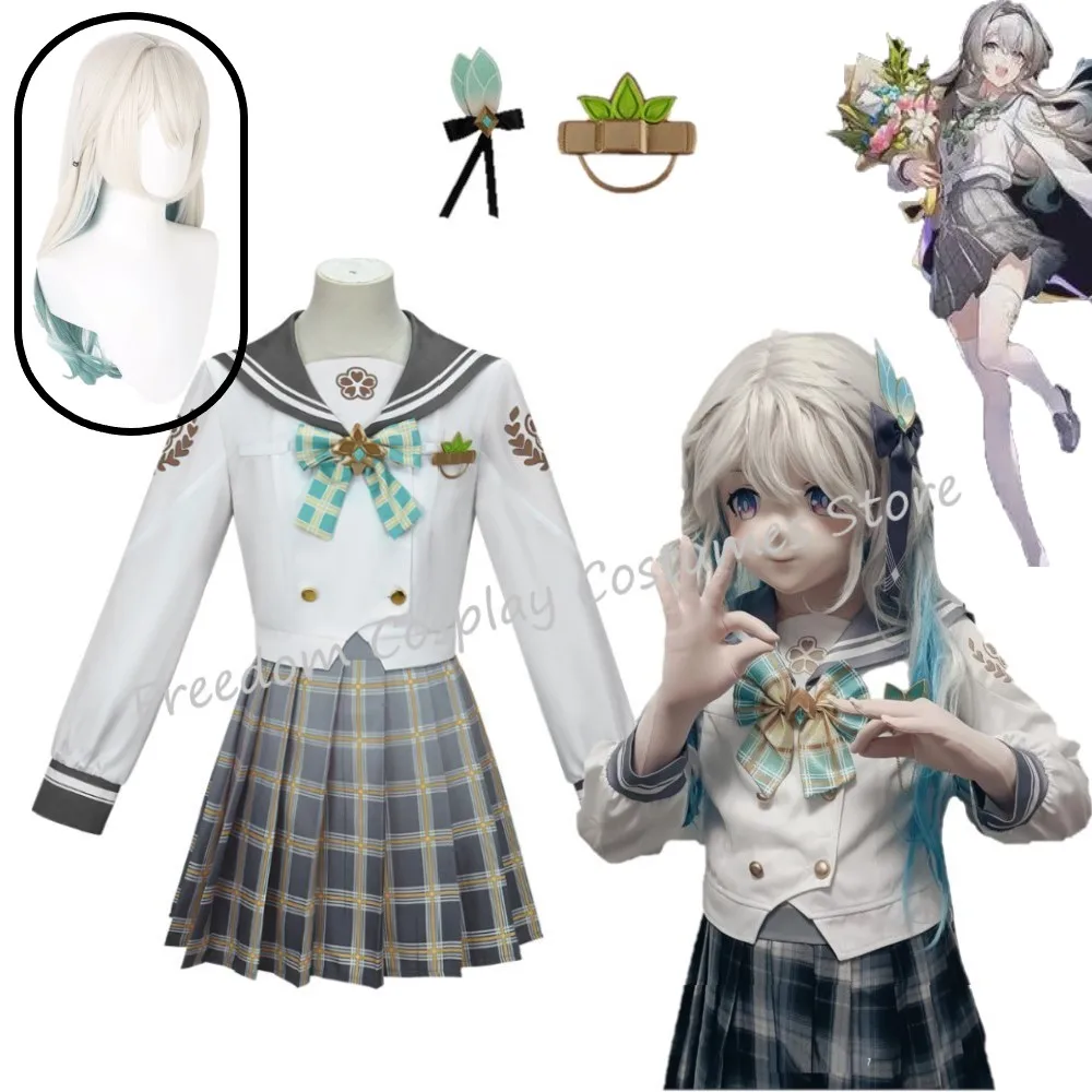 In Stock Firefly Cosplay Costume Wig JK Dress Game Honkai: Star Rail Cosplay Women Uniform Role Play Clothing Carnival Party
In Stock Firefly Cosplay Costume Wig JK Dress Game Honkai: Star Rail Cosplay Women Uniform Role Play Clothing Carnival Party