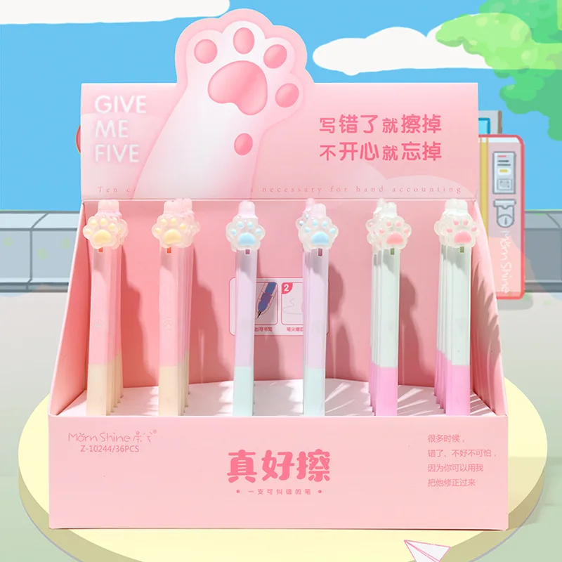 36 шт. Kawaii кошачья лапа стираемые ручки спортивные канцелярские принадлежности сердце стираемые гелевые ручки синие чернильные ручки ластик школьные принадлежности оптом
36 шт. Kawaii кошачья лапа стираемые ручки спортивные канцелярские принадлежности сердце стираемые гелевые ручки синие чернильные ручки ластик школьные принадлежности оптом
