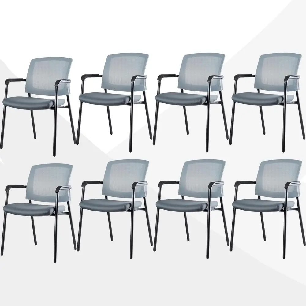 New Classic Reception Guest Chair with Mesh Back and Armrests, Ergonomic Stacking Chair with Thickened Seat Cushion for Office
New Classic Reception Guest Chair with Mesh Back and Armrests, Ergonomic Stacking Chair with Thickened Seat Cushion for Office