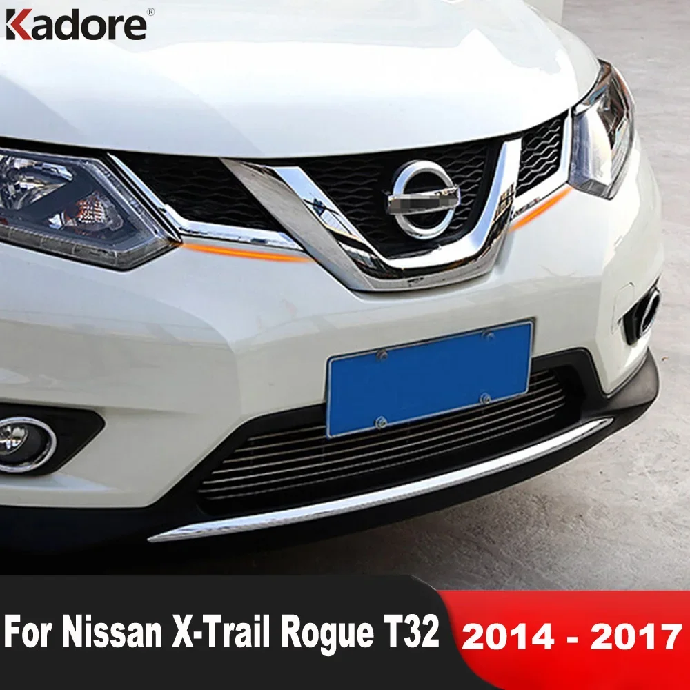 Front Center Grille Grills Cover Trim For Nissan X-Trail Rogue T32 2014 2015 2016 2017 Chrome Car Accessories Racing Grill Strip
Front Center Grille Grills Cover Trim For Nissan X-Trail Rogue T32 2014 2015 2016 2017 Chrome Car Accessories Racing Grill Strip