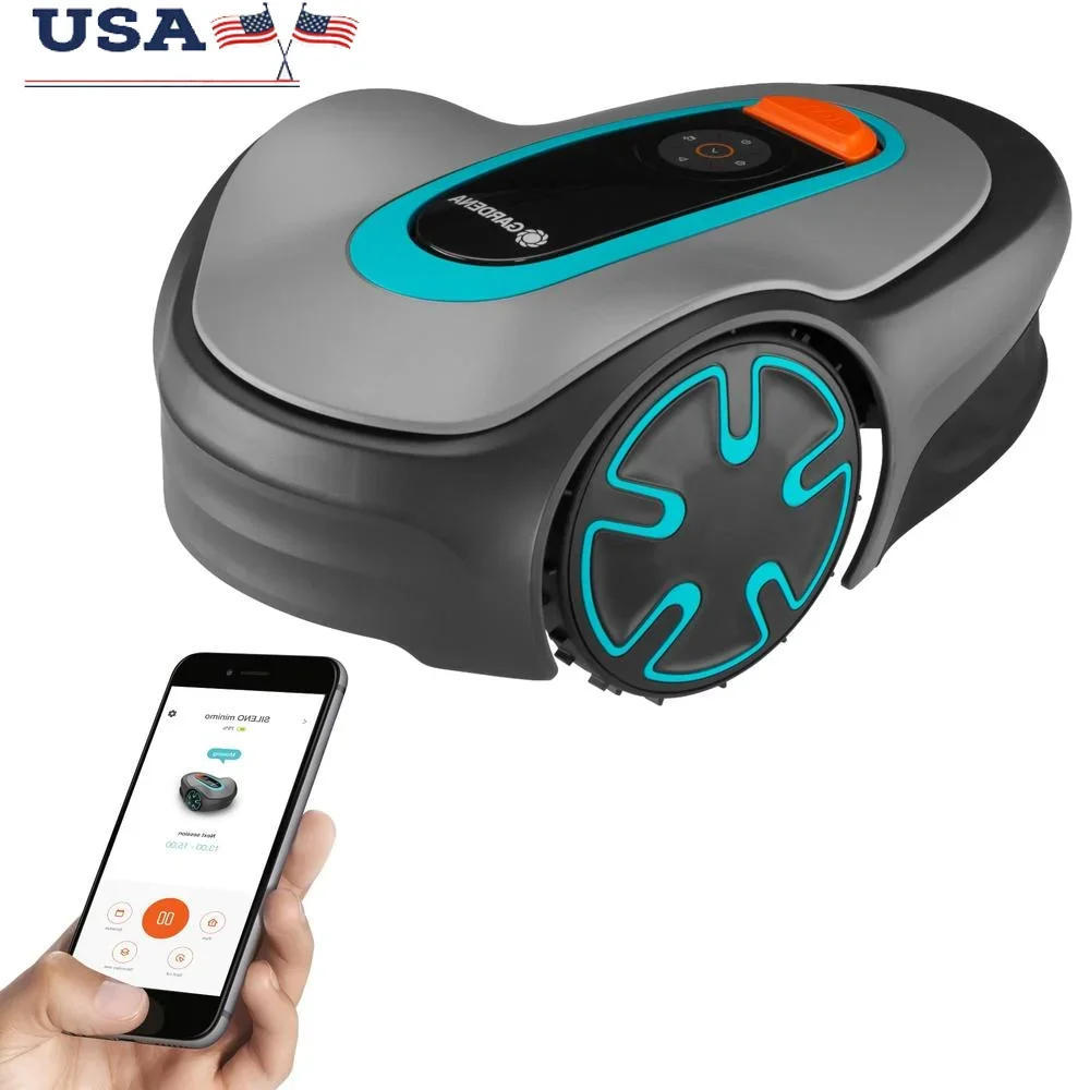 Automatic Robotic Lawn Mower Bluetooth App Boundary Wire Safe Operation All Weather Terrain Cutting 2700sqft Easy Schedule
Automatic Robotic Lawn Mower Bluetooth App Boundary Wire Safe Operation All Weather Terrain Cutting 2700sqft Easy Schedule