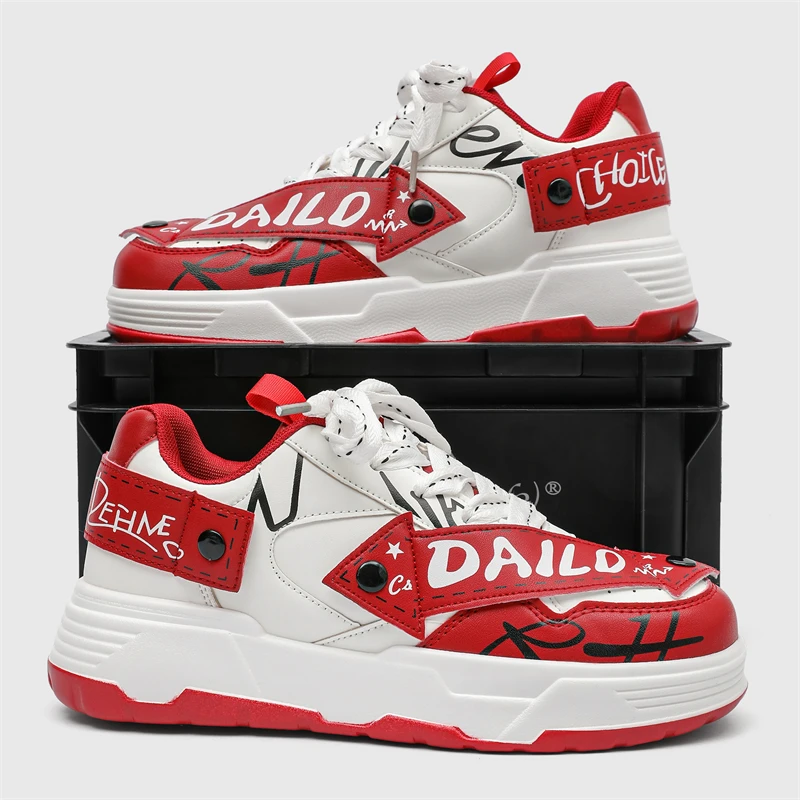 High Quality Men's and Women's Personalized Design Color Blocked Casual Board Shoes, Thick Soled Anti Slip Sports Shoes 36-44
High Quality Men's and Women's Personalized Design Color Blocked Casual Board Shoes, Thick Soled Anti Slip Sports Shoes 36-44