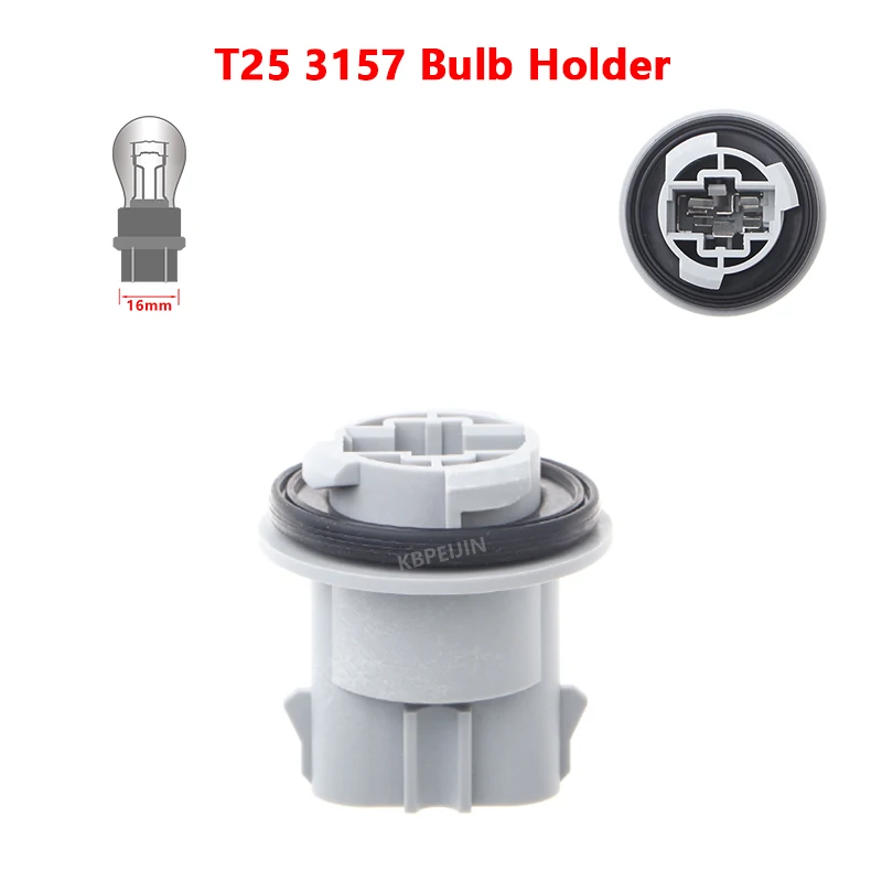 For Ford Car Light Socket 3157 Bulb Holder Car Lamp Replacement Parts 1PC
For Ford Car Light Socket 3157 Bulb Holder Car Lamp Replacement Parts 1PC
